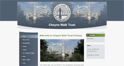 Desktop Screenshot of cheynewalktrust.org